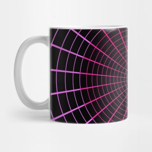 Tunnel of Geometric Retro Bright Colors Mug